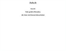 Tablet Screenshot of jadu.de